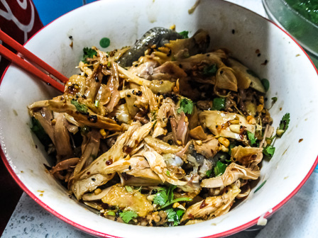 Asian Shredded Chicken Recipe