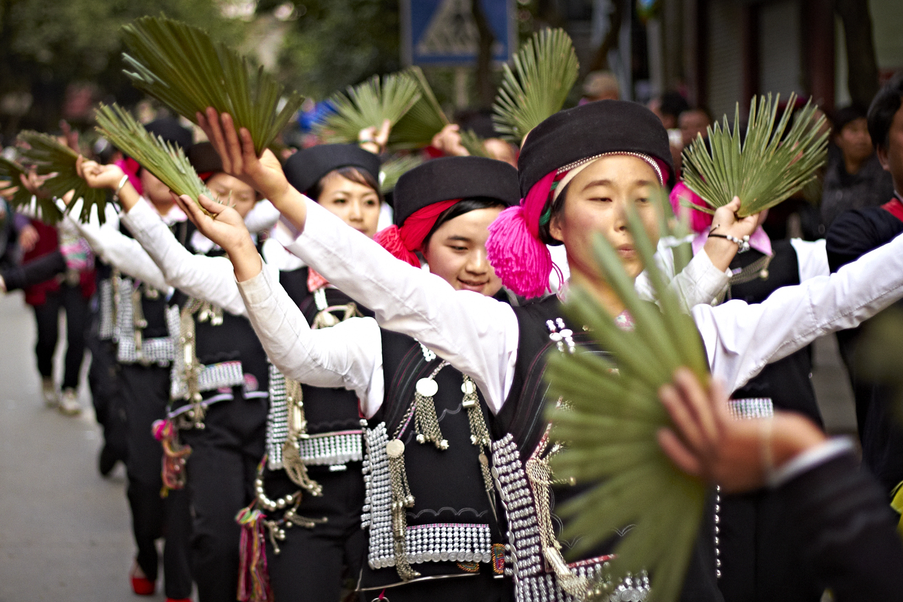 Celebrating Hani Long Table Feast In Southern Yunnan's Lüchun | GoKunming