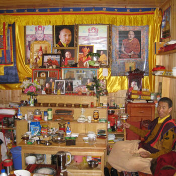 Inside Wenfeng Temple