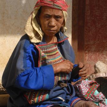 Lahu woman in Lincang Prefecture, Yunnan