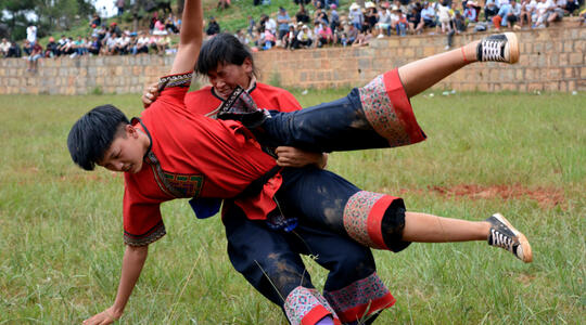 female wrestling